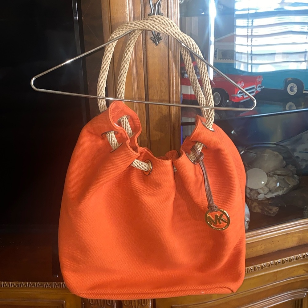 Gorgeous Orange Michael Kors Purse